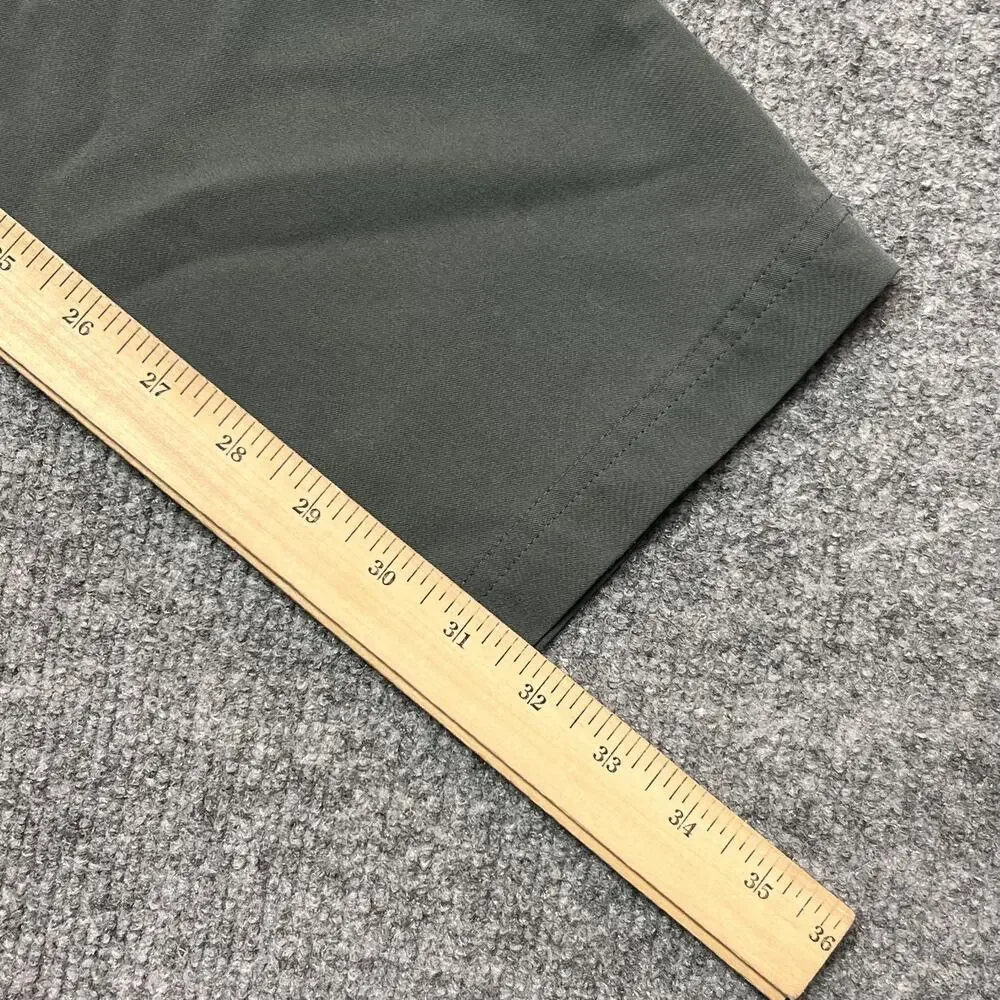 FIGS Pants Mens M 30x32 Green Technical Collection Cargo Scrub Elastic Waist